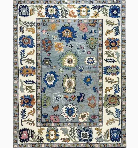 Juliette Hand Knotted Oushak Rug