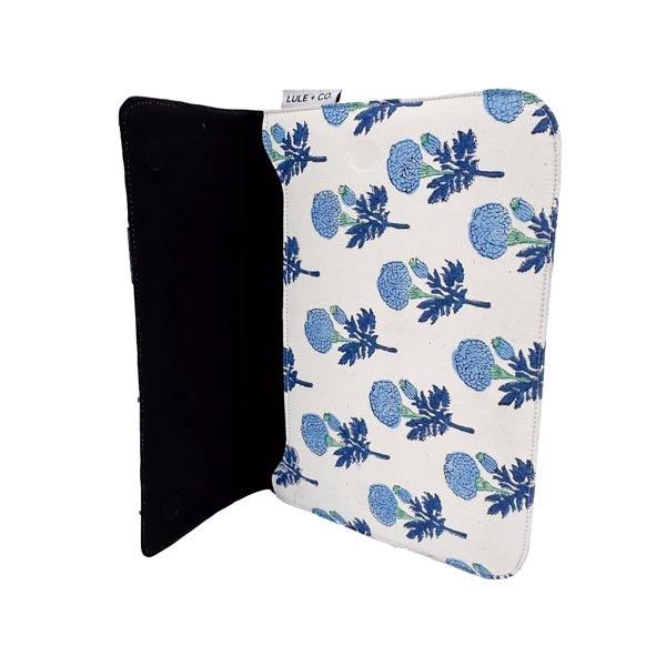 Blossoms Block Print iPad Tablet Sleeve - Maple Village Lane