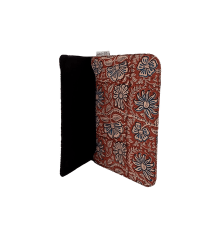 Flowers Block Print iPad Tablet Sleeve - Maple Village Lane