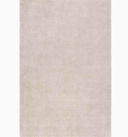 Pebble Grey Hand-Loomed Wool Rug