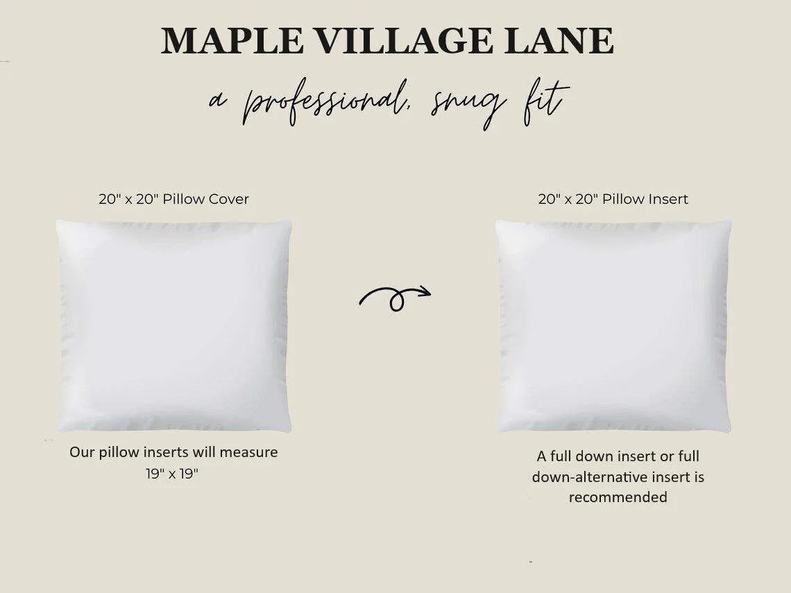 The Elena Outdoor Pillow Cover Combo - Maple Village Lane