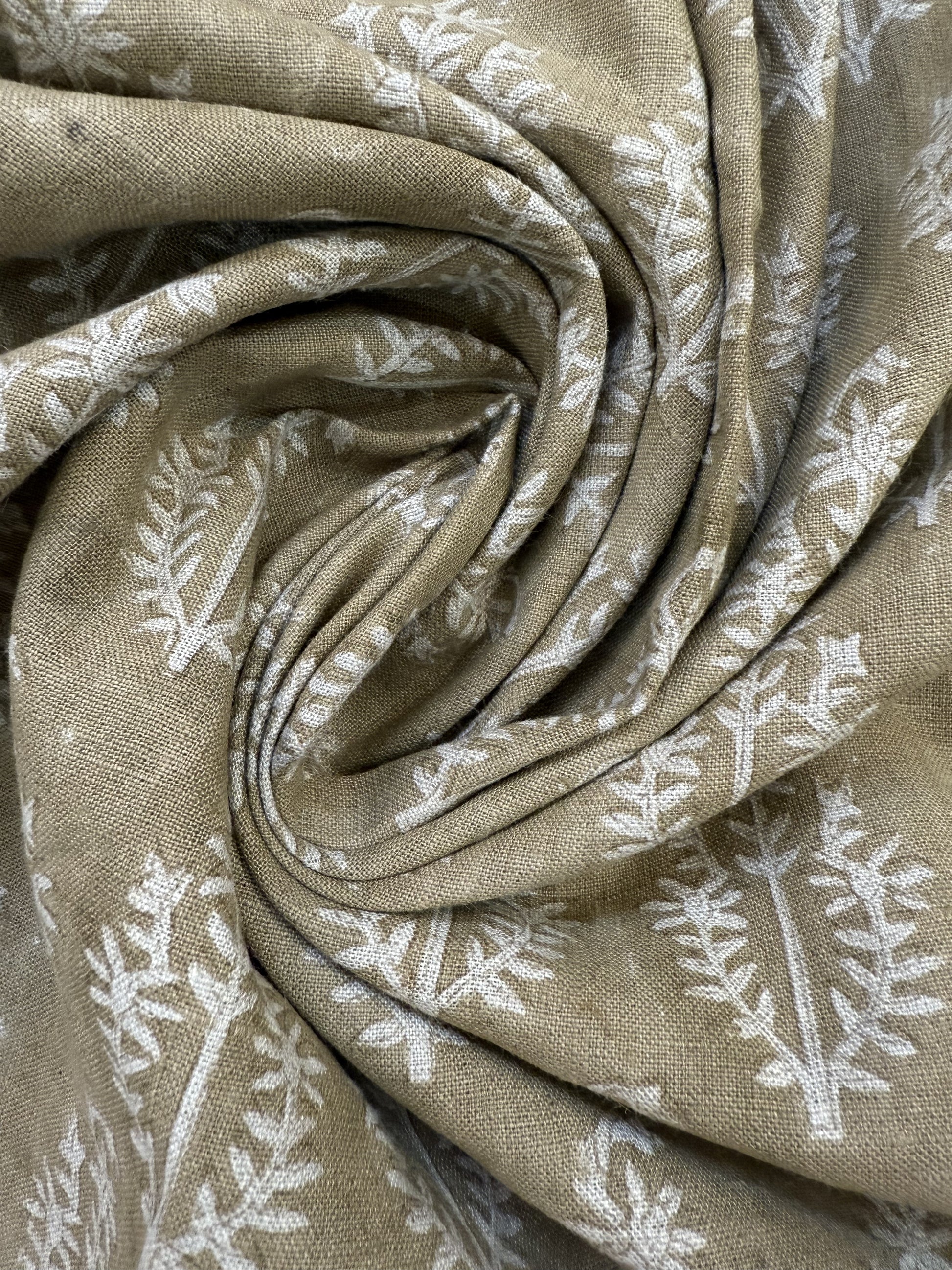 Printed Linen Fabric