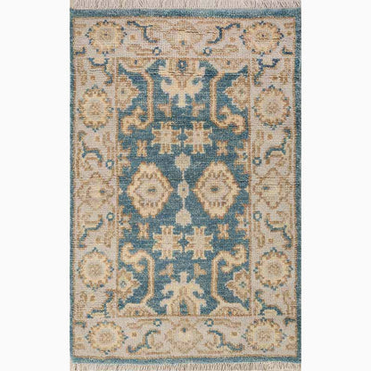 Sandora Hand-Knotted Wool Oushak Rug
