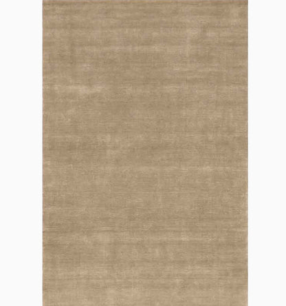 Tawny Hand-Loomed Wool Rug