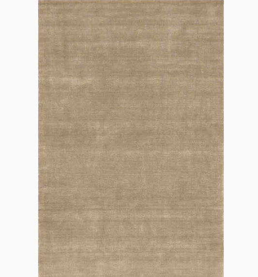 Tawny Hand-Loomed Wool Rug