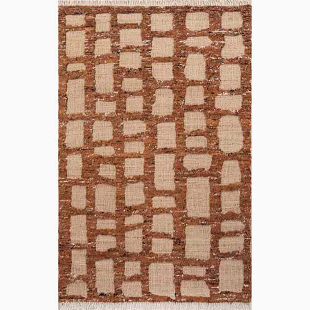 Thalen Handwoven Recycled Silk-Blend Rug