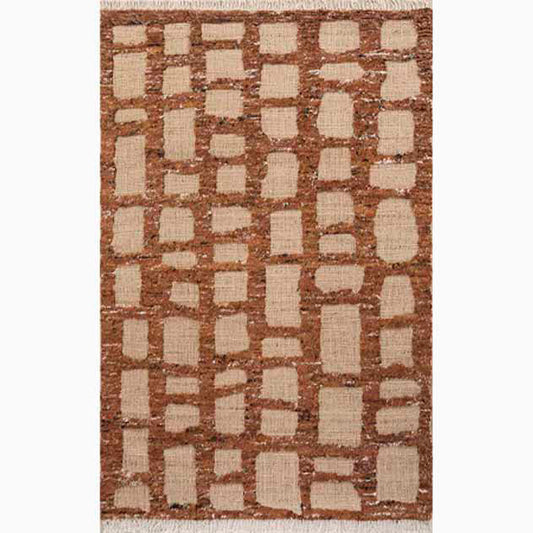 Thalen Handwoven Recycled Silk-Blend Rug