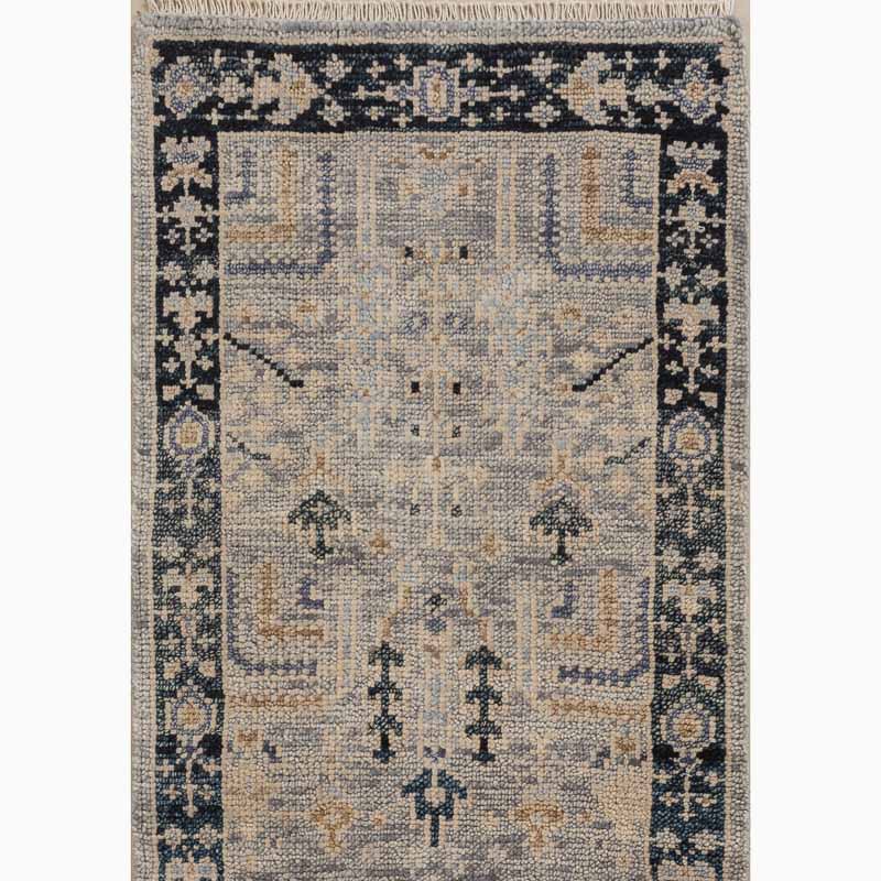 Thatcher Hand-Knotted Wool Oushak Rug