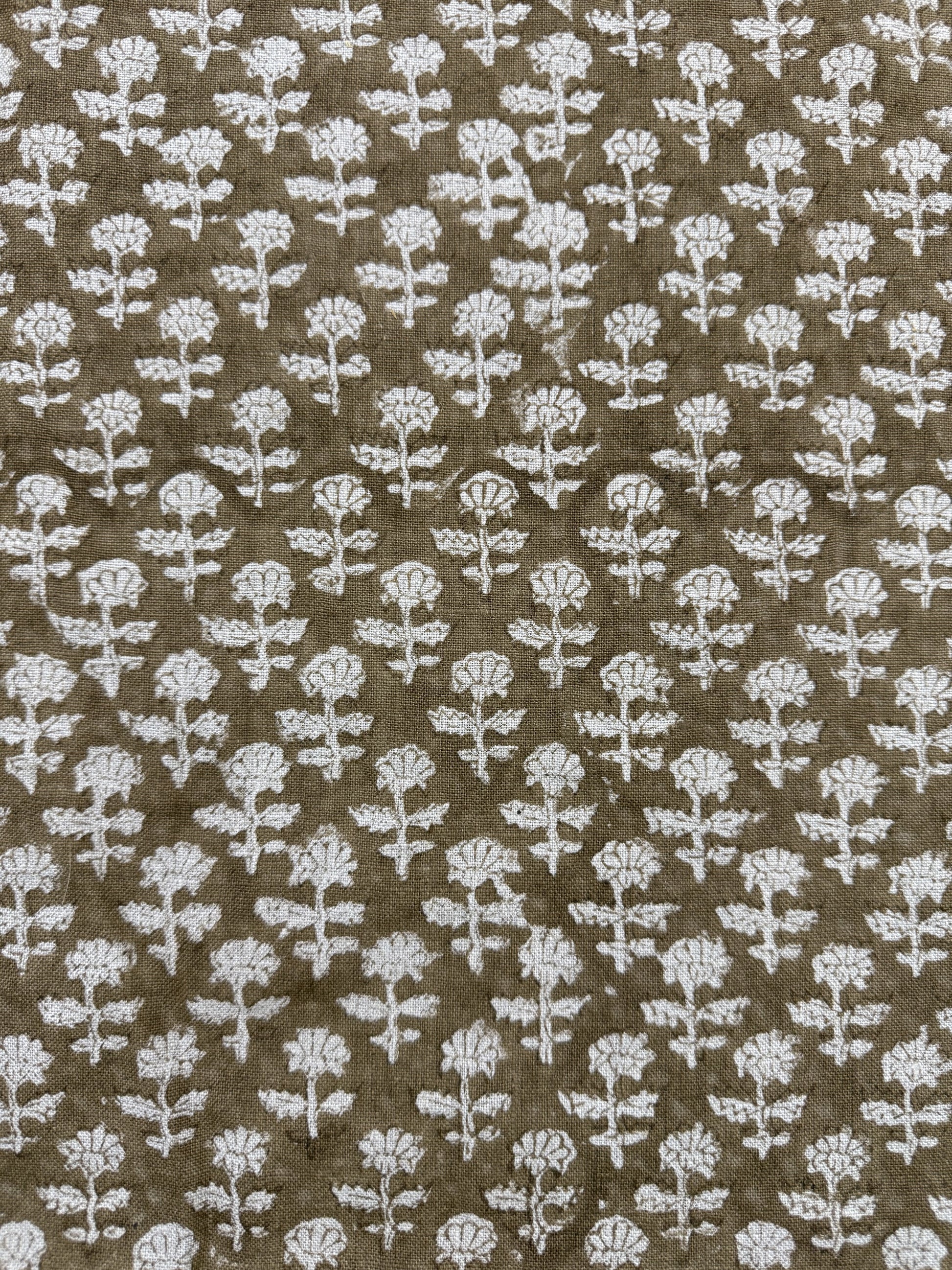 Traditional Hand Block Print Linen