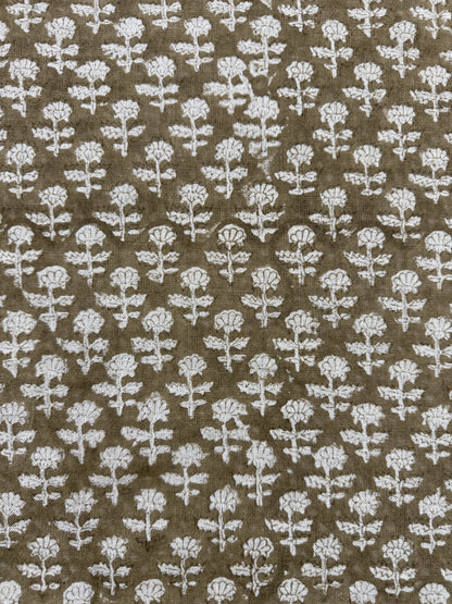 Traditional Hand Block Print Linen