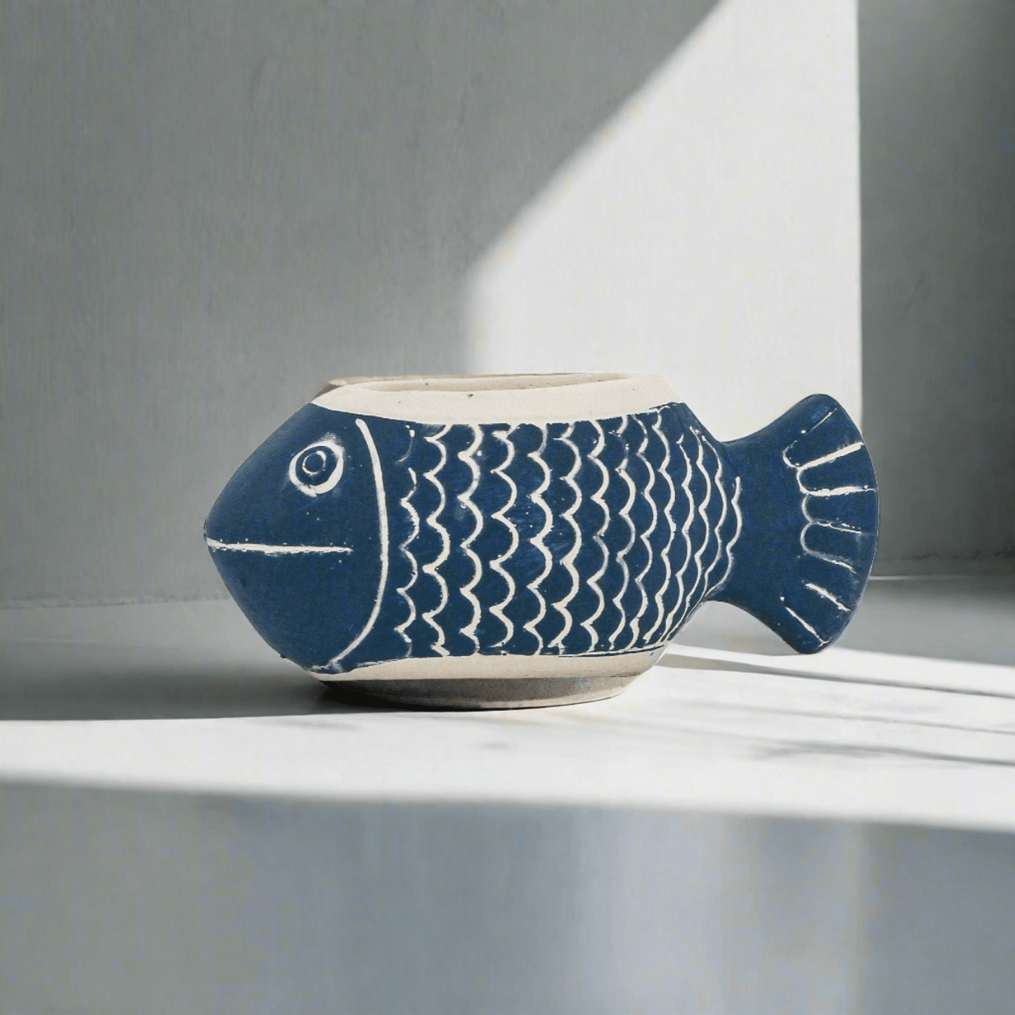 A Fishy Planter - Maple Village Lane