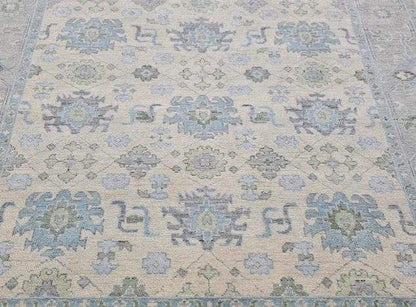 Oriental Aureate Hand Knotted Oushak Rug - Maple Village Lane