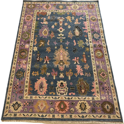 Ava Hand Knotted Oushak Rug