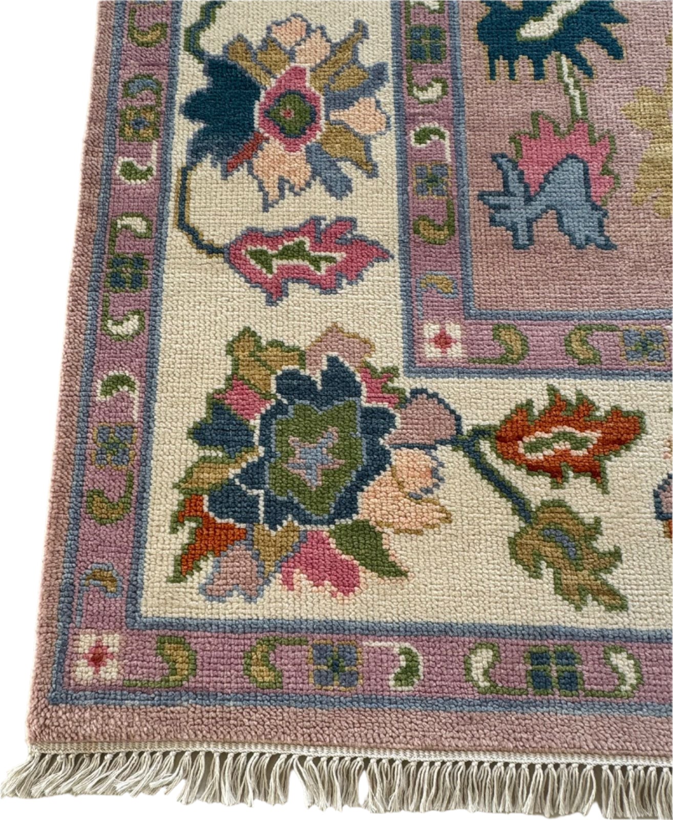 Wren Hand Knotted Oushak Rug