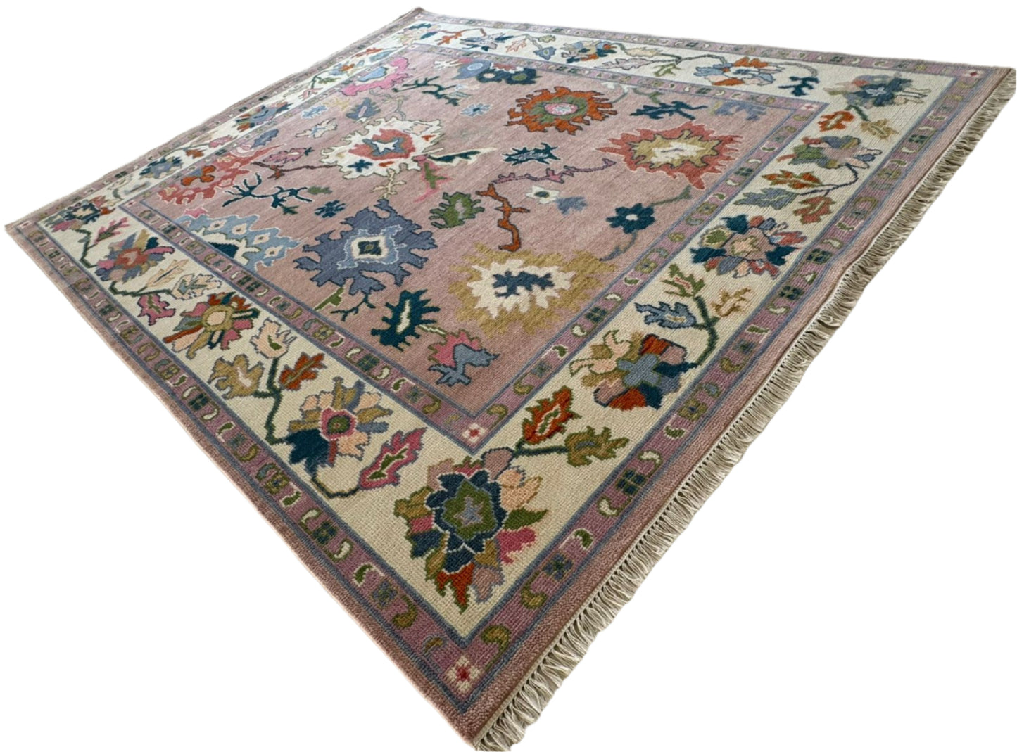 Wren Hand Knotted Oushak Rug