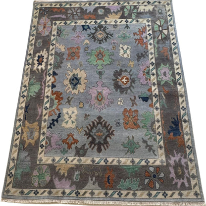 Cole Hand Knotted Oushak Rug