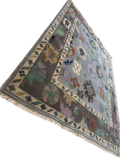 Cole Hand Knotted Oushak Rug