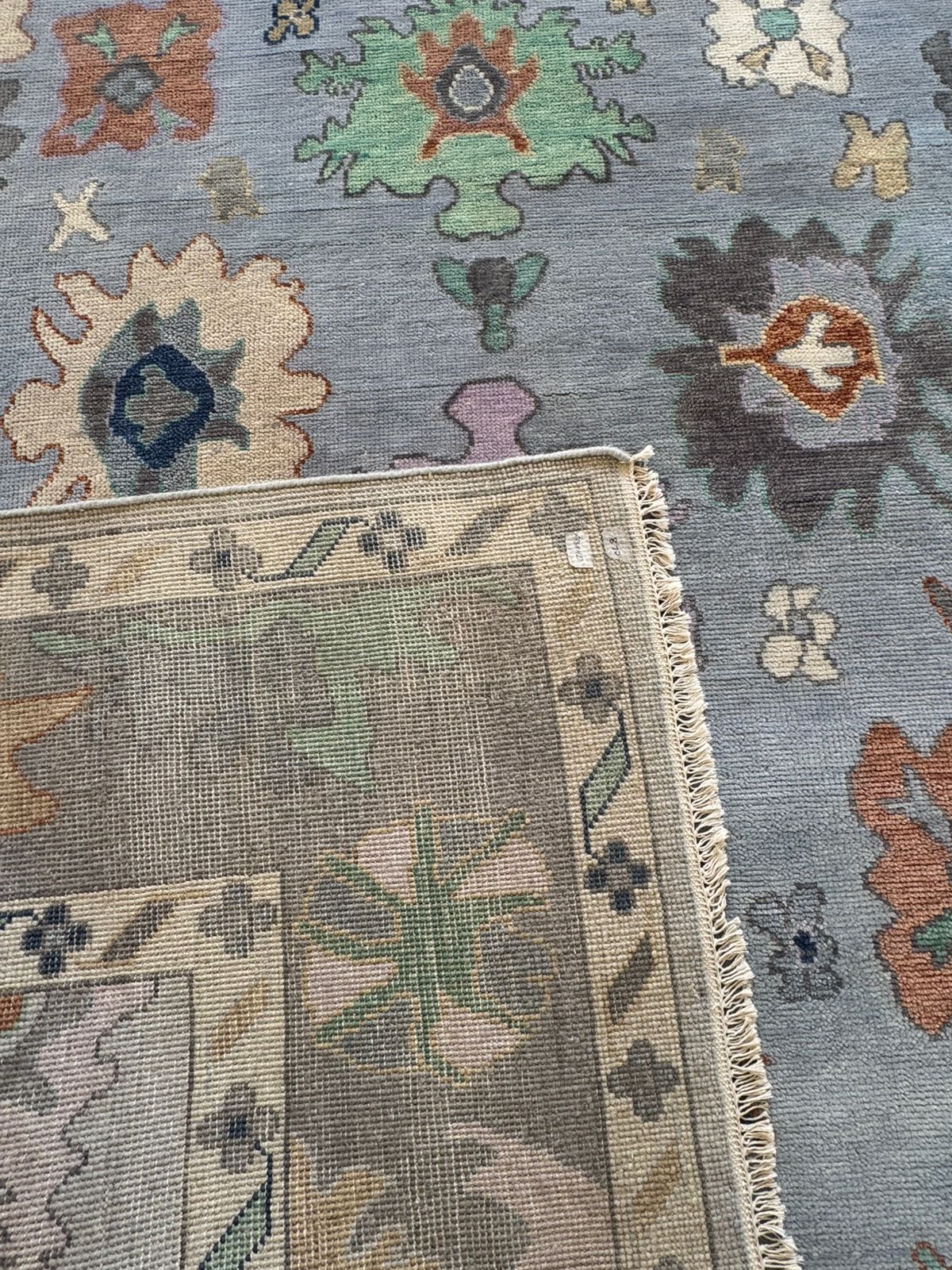 Uma Hand Knotted Oushak Rug