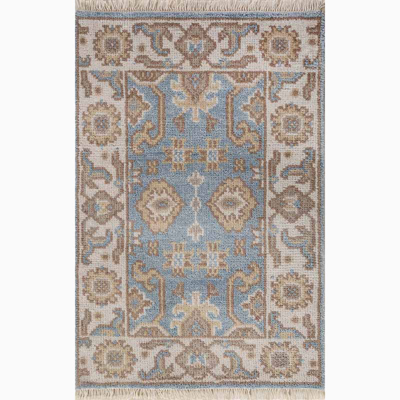 Willow Hand-Knotted Wool Oushak Rug