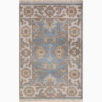 Willow Hand-Knotted Wool Oushak Rug