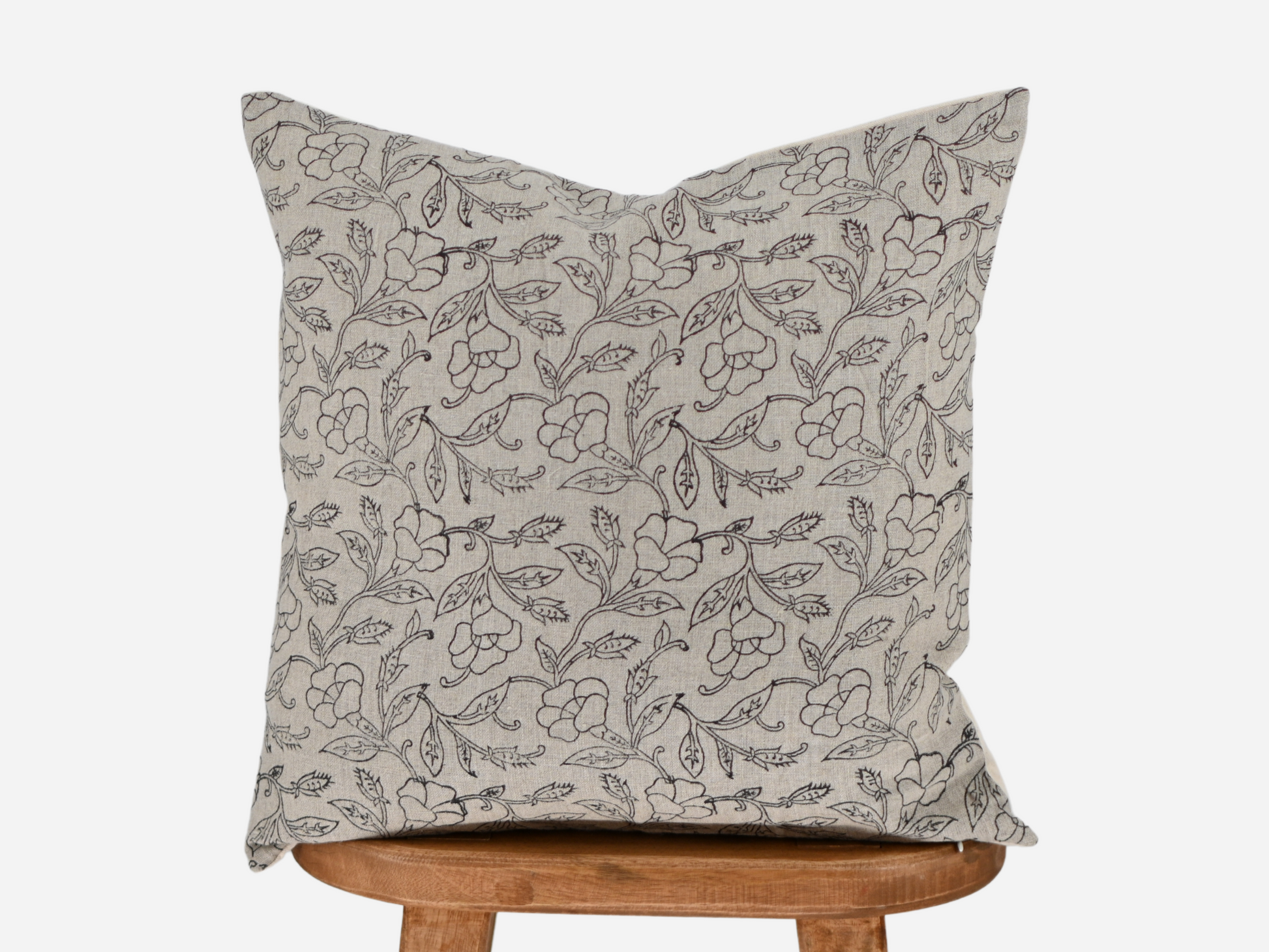 Zimri Block Print Pillow Cover