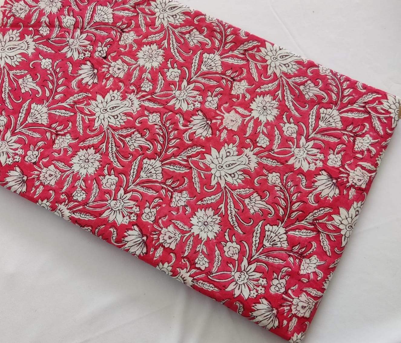 Cotton fabric, Fabric by yard, Hand printed fabric, Block Print Fabric, Indian Fabric