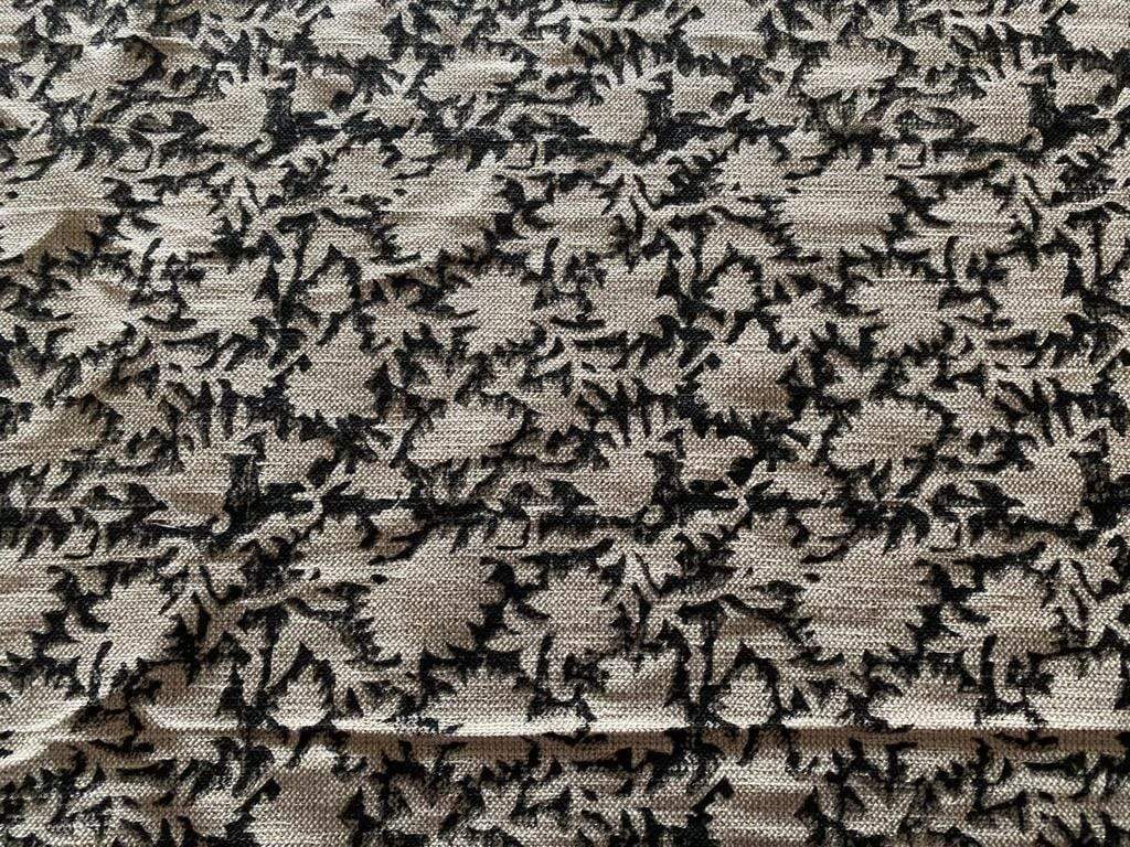 Block Print Handloom Linen Fabric Heavy Linen Fabric Natural Linen Fabric - Maple Village Lane