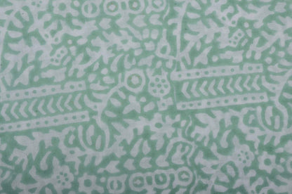 Indian Cotton Block Print Fabric by the Yard -Sewing and Quilting Fabric - Maple Village Lane