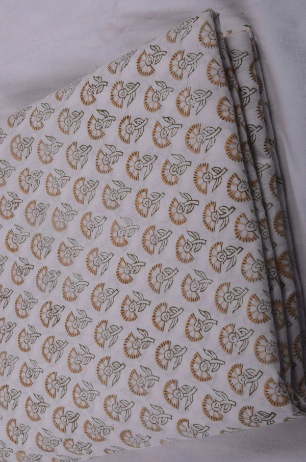 Block Print  Cotton Dug  Fabric  Heavy Cotton Fabric