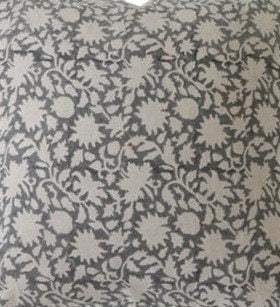 Linen fabric, Fabric by yard, Hand printed fabric, Block Print Fabric, Indian Fabric