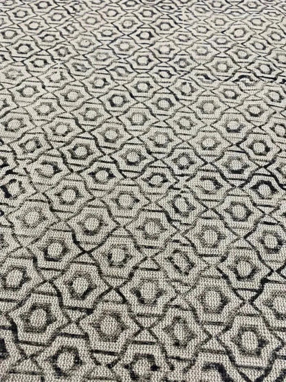 Block Print Handloom Linen Fabric Heavy Linen Fabric - Maple Village Lane