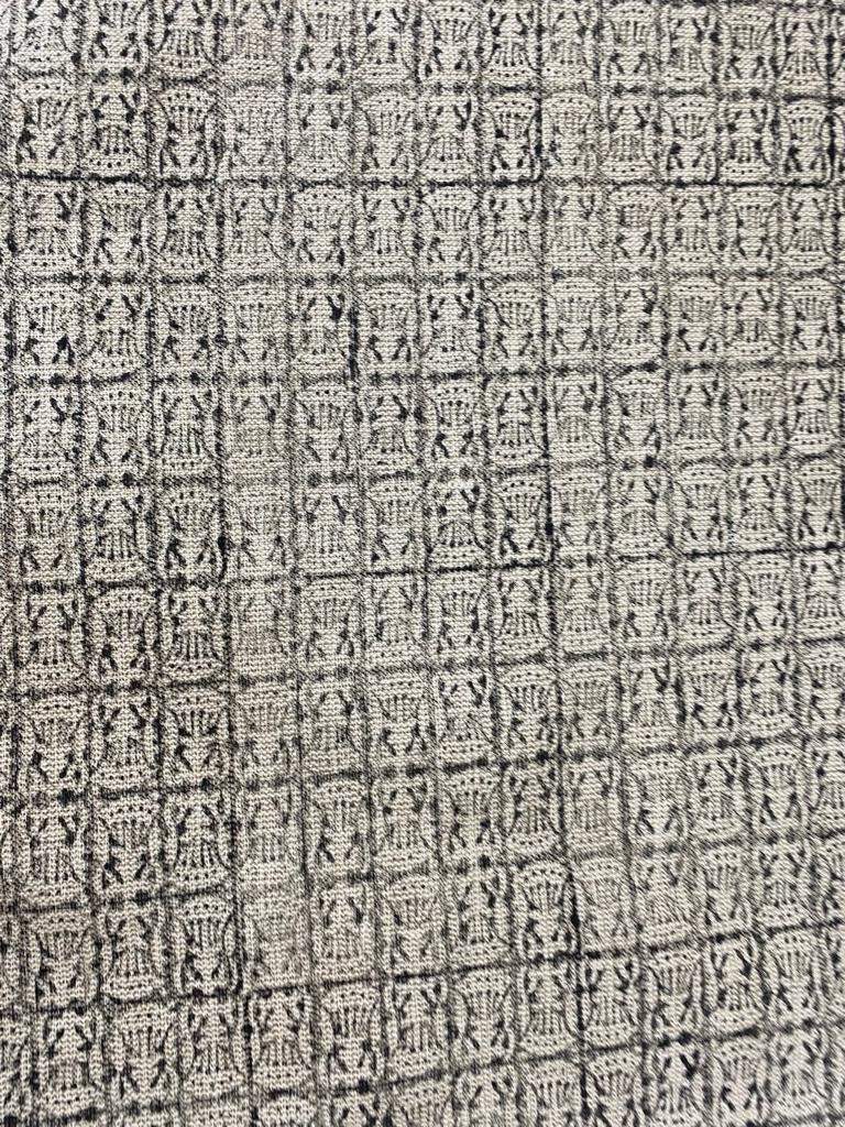 Block Print Handloom Linen Fabric Heavy Linen Fabric ,upholstery Fabric, pillow Cover Fabric, Thick fabric natural linen - Maple Village Lane