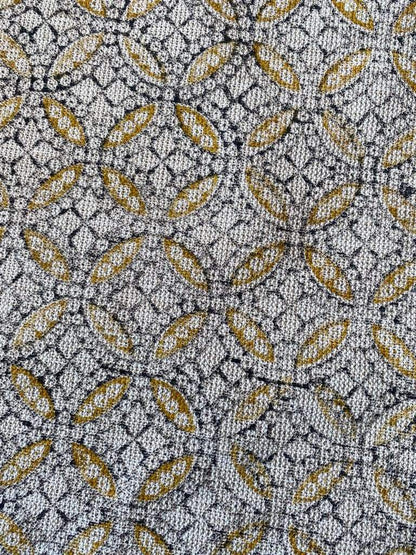 Linen fabric, Fabric by yard, Hand printed fabric, Block Print Fabric, Indian Fabric