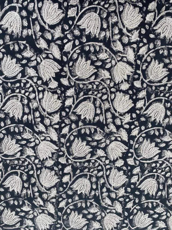 Daisy Printed Linen Fabric