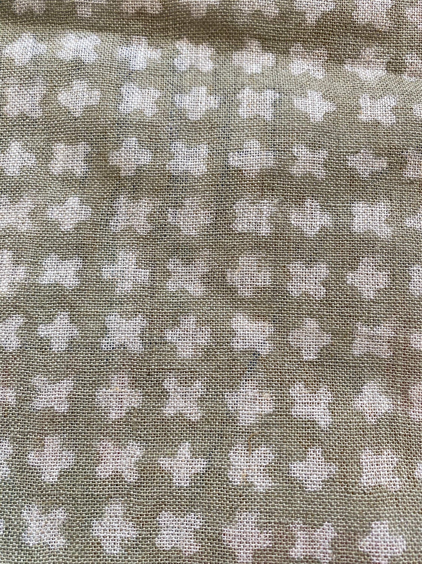 Linen fabric, Fabric by yard, Hand printed fabric, Block Print Fabric, Indian Fabric