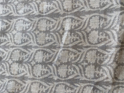 58" inches Indian Hand Block Print Fabric, Indian Linen Fabric, Block Print Fabric, Designer Floral Printing Fabric, Upholstery fabric,