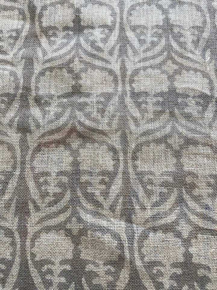 58" inches Indian Hand Block Print Fabric, Indian Linen Fabric, Block Print Fabric, Designer Floral Printing Fabric, Upholstery fabric, - Maple Village Lane