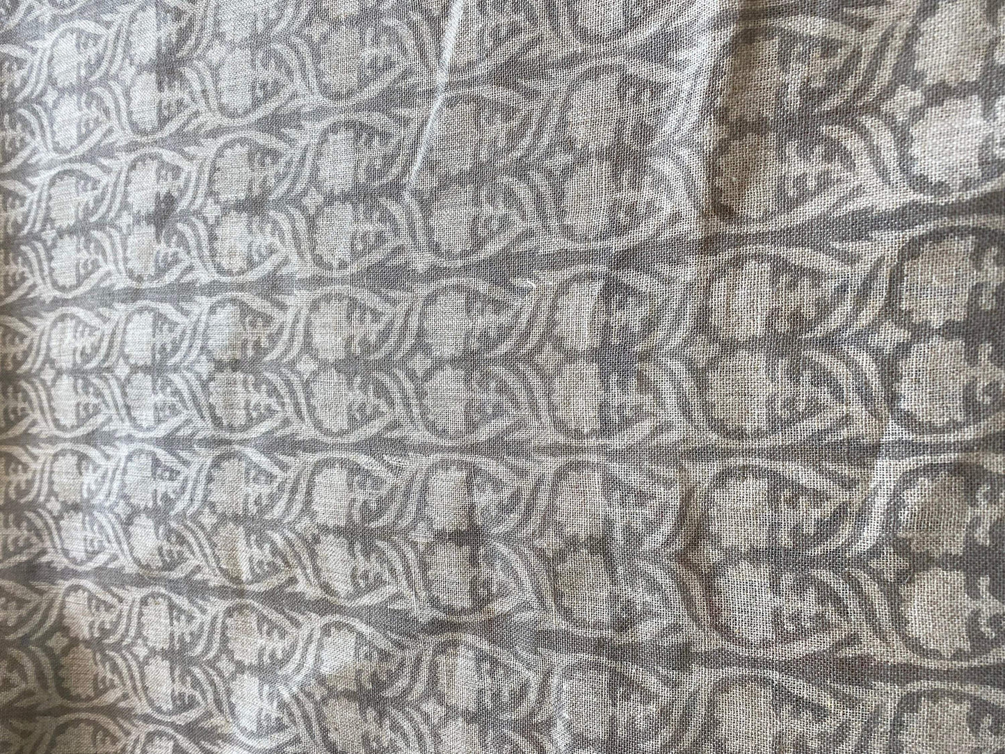 58" inches Indian Hand Block Print Fabric, Indian Linen Fabric, Block Print Fabric, Designer Floral Printing Fabric, Upholstery fabric,