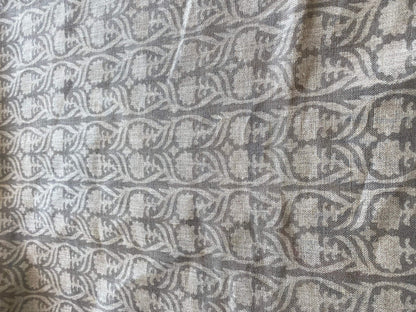 58" inches Indian Hand Block Print Fabric, Indian Linen Fabric, Block Print Fabric, Designer Floral Printing Fabric, Upholstery fabric,