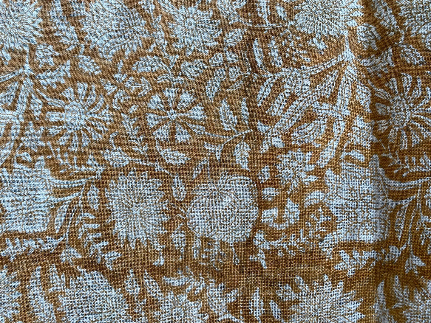 58" inches Indian Hand Block Print Fabric, Indian Linen Fabric, Block Print Fabric, Designer Floral Printing Fabric, Upholstery fabric,