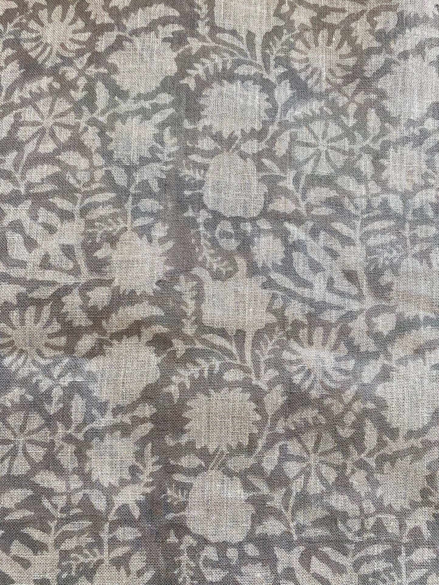 58" inches Indian Hand Block Print Fabric, Indian Linen Fabric, Block Print Fabric, Designer Floral Printing Fabric, Upholstery fabric,