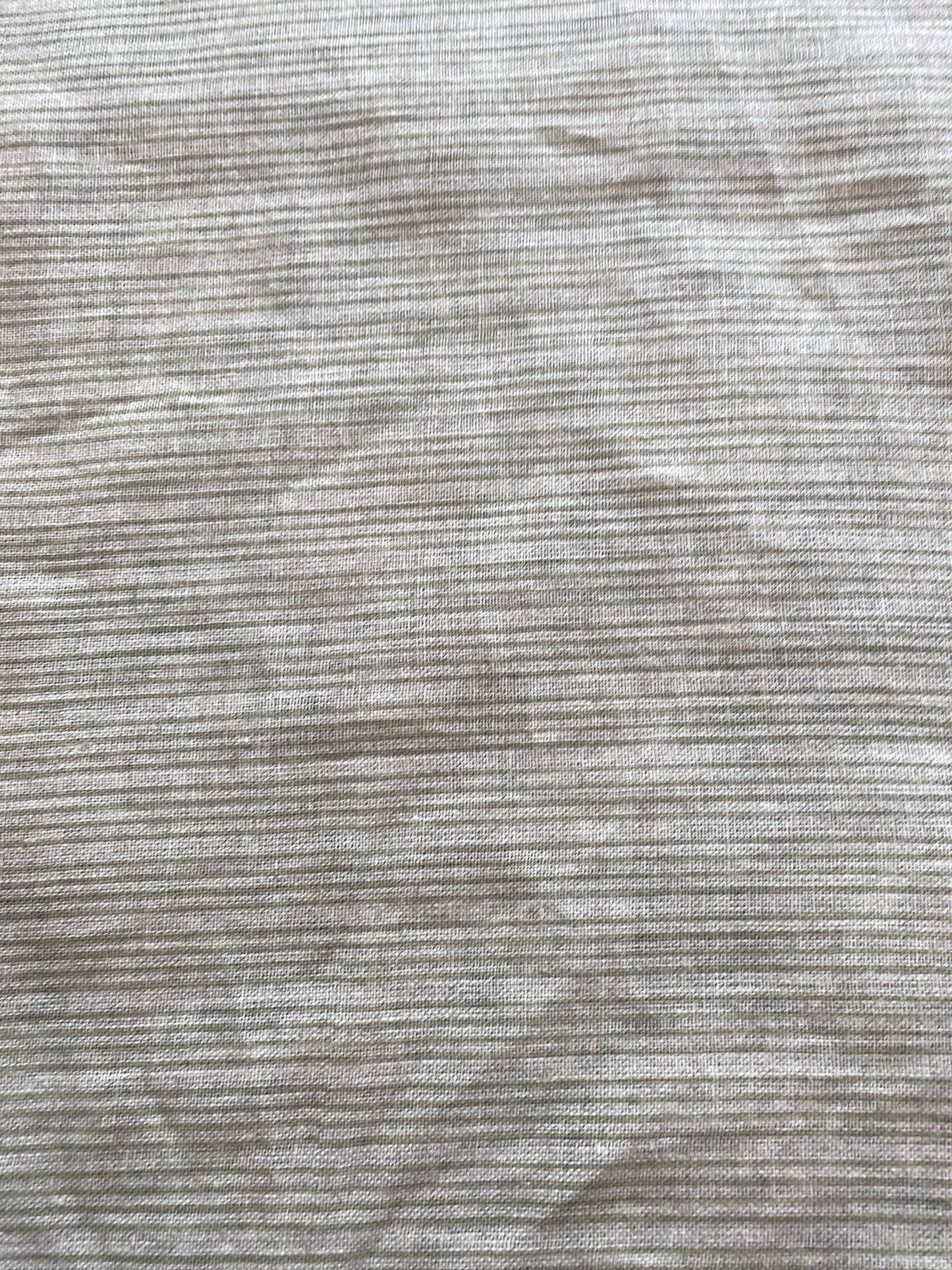 58" inches Striped Heavy Weight Linen fabric by the yard Natural Block Print MULTISTRIPE. Linen fabric for decor pillows,upholstery, curtain