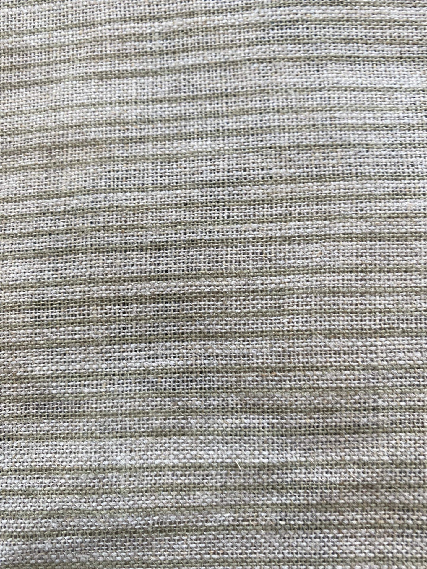 58" inches Striped Heavy Weight Linen fabric by the yard Natural Block Print MULTISTRIPE. Linen fabric for decor pillows,upholstery, curtain