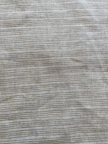 58" inches Striped Heavy Weight Linen fabric by the yard Natural Block Print MULTISTRIPE. Linen fabric for decor pillows,upholstery, curtain