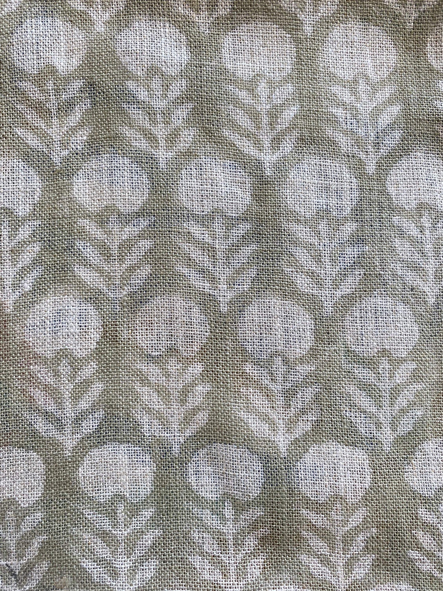 Linen fabric, Fabric by yard, Hand printed fabric, Block Print Fabric, Indian Fabric