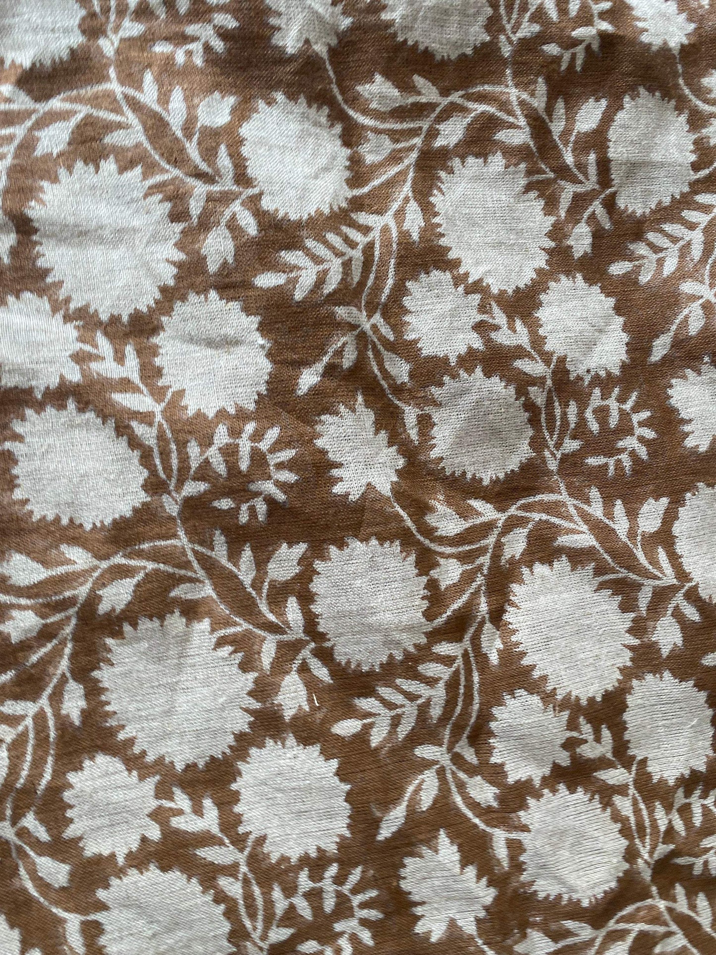 58" inches Indian Hand Block Print Fabric, Indian Linen Fabric, Block Print Fabric, Designer Floral Printing Fabric, Upholstery fabric,