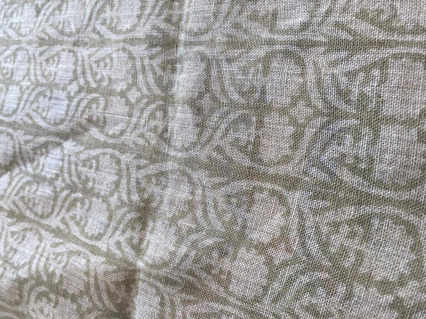 58" inches Indian Hand Block Print Fabric, Indian Linen Fabric, Block Print Fabric, Designer Floral Printing Fabric, Upholstery fabric,