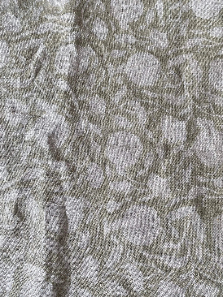 58" inches Indian Hand Block Print Fabric, Indian Linen Fabric, Block Print Fabric, Designer Floral Printing Fabric, Upholstery fabric, - Maple Village Lane