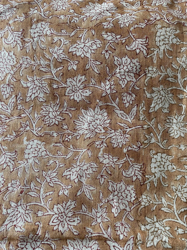 Zoe Floral Handloom Linen