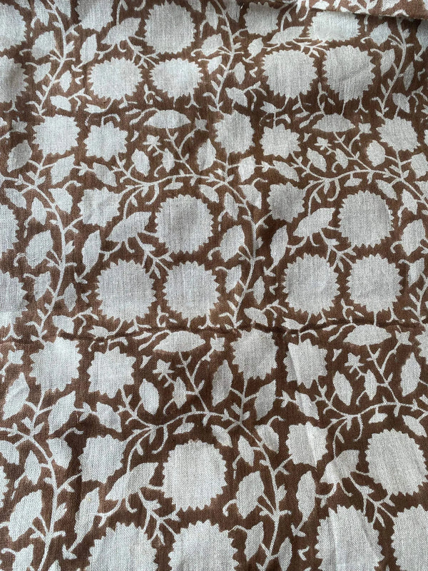 Anise Indian Hand Block Print Fabric